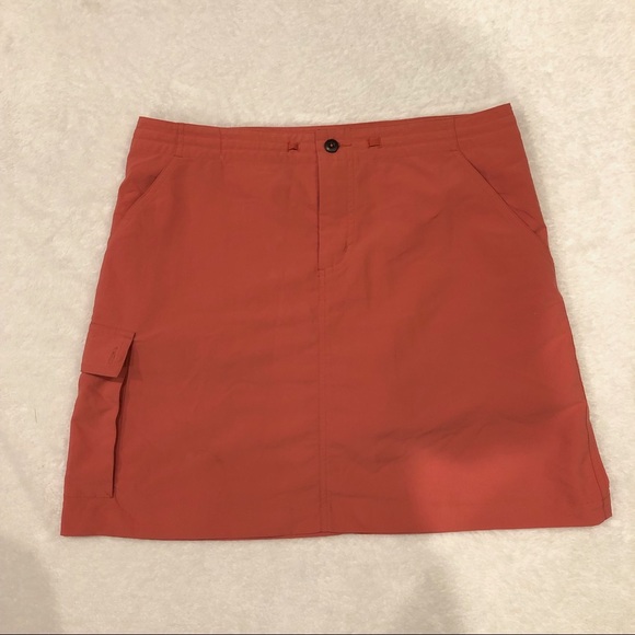 Patagonia Dresses & Skirts - Patagonia | Orange Activewear Skort sz 8